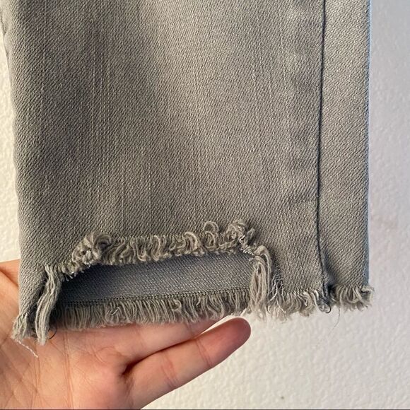 RSQ | Cali High Rise Jeans in Olive Green, Size 27 - Picture 9 of 11